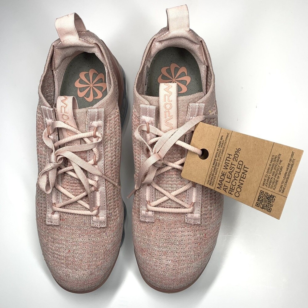 NIke Air VaporMax 2021 Flyknit Pink Oxford DJ9975-600 Women's Size 5.5 Shoes - Picture 2 of 10